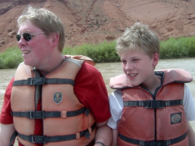 Rafting am Colorado